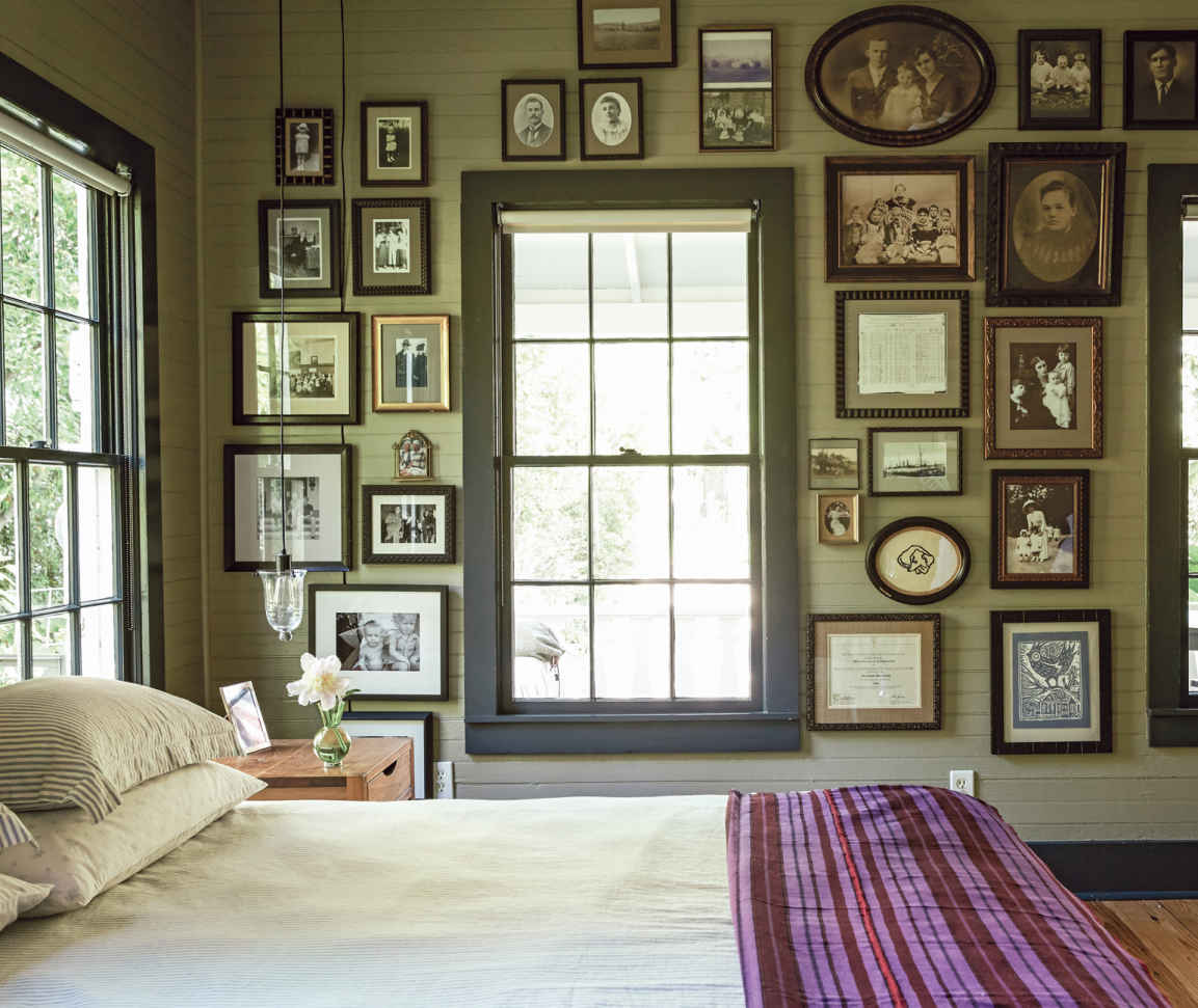 NOT SO BASIC BEDDING. Tim and Marco have a rule when it comes to top sheets and bottom sheets: they can never match. As a result, they’ve accumulated a beautiful collection of stripes and floral prints that are mixed at random.