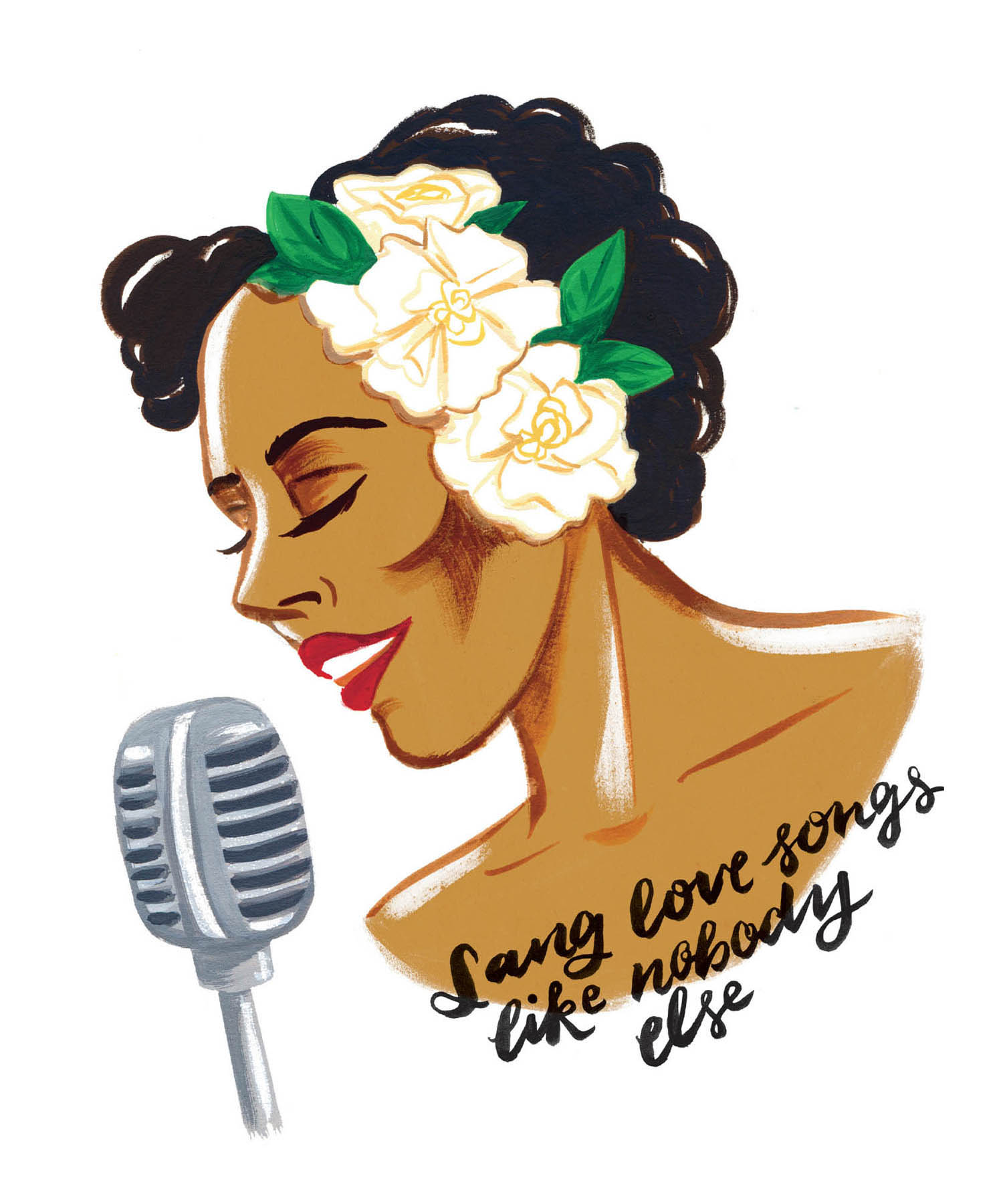 Sang love songs like nobody else