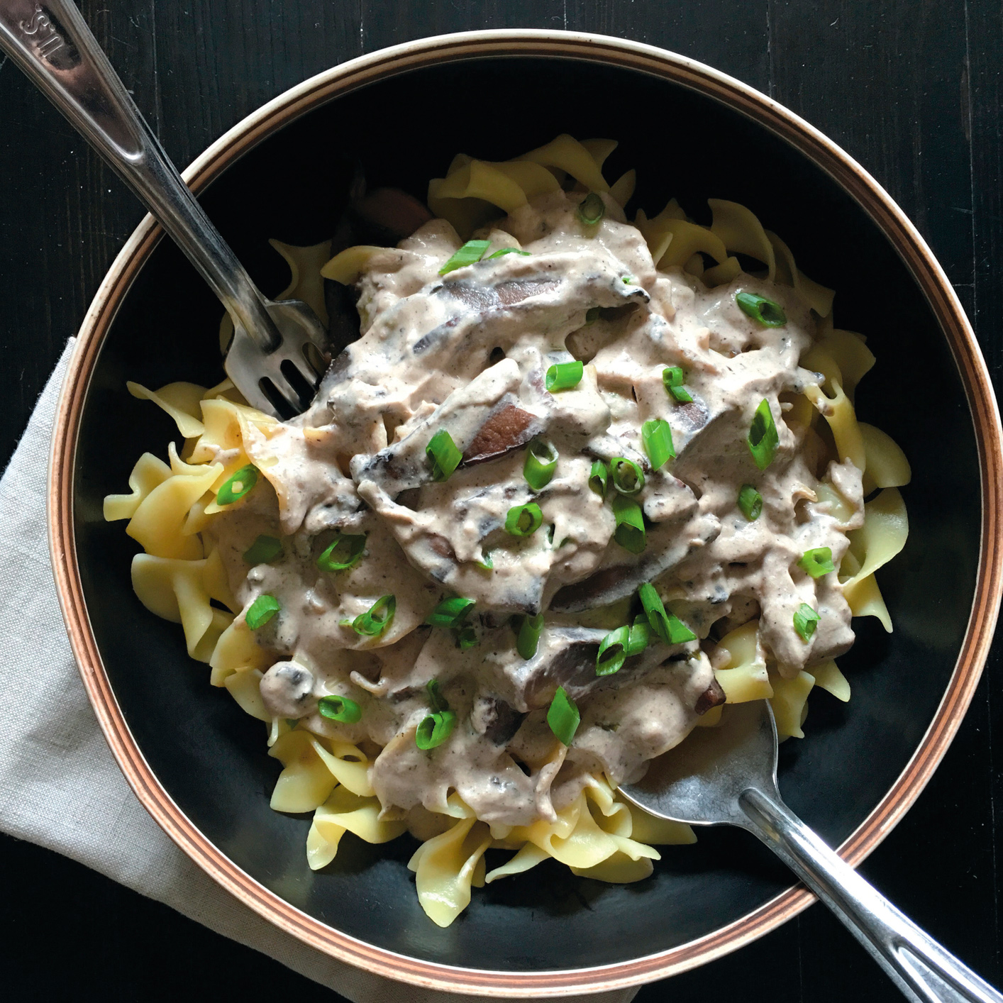 Mushroom Stroganoff