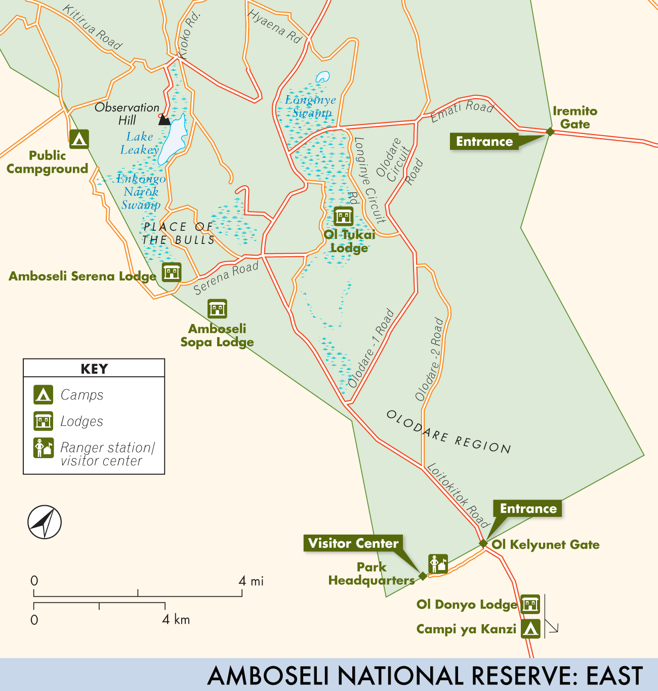 Amboseli National Reserve: East